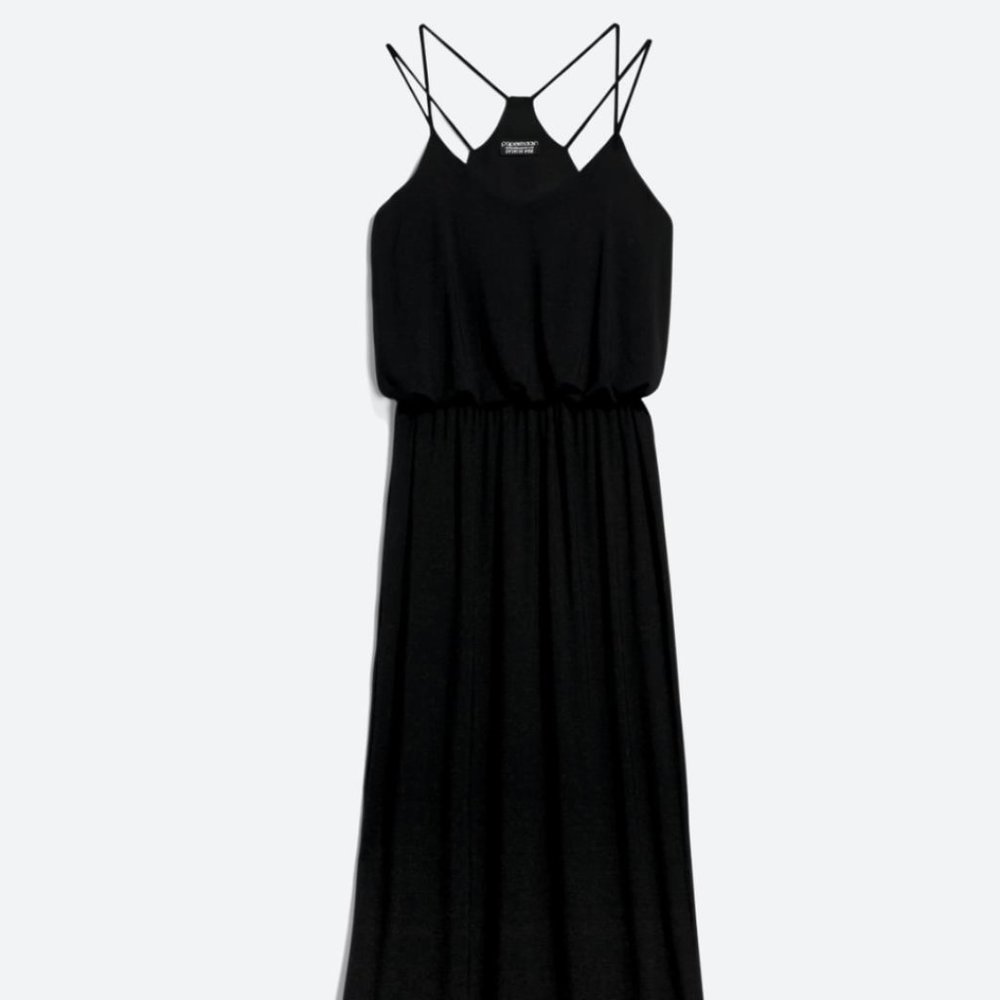 Black Wendilyn Knit Maxi Dress
